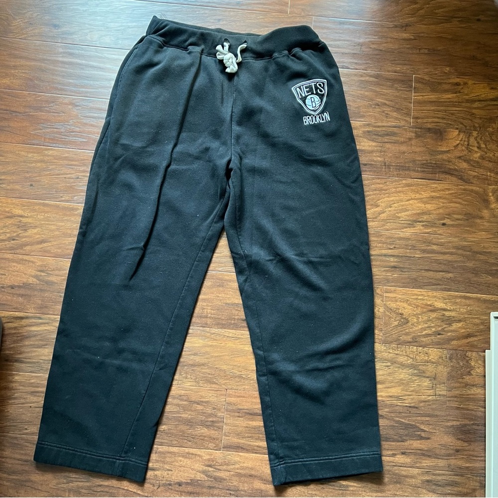 Men’s Black NBA Nets Sweatpants